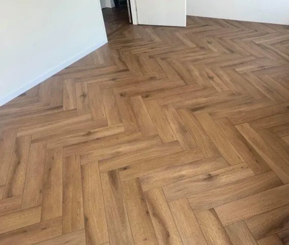 Callisto Visgraat 5200 (rigid click) Natural Oak Dark