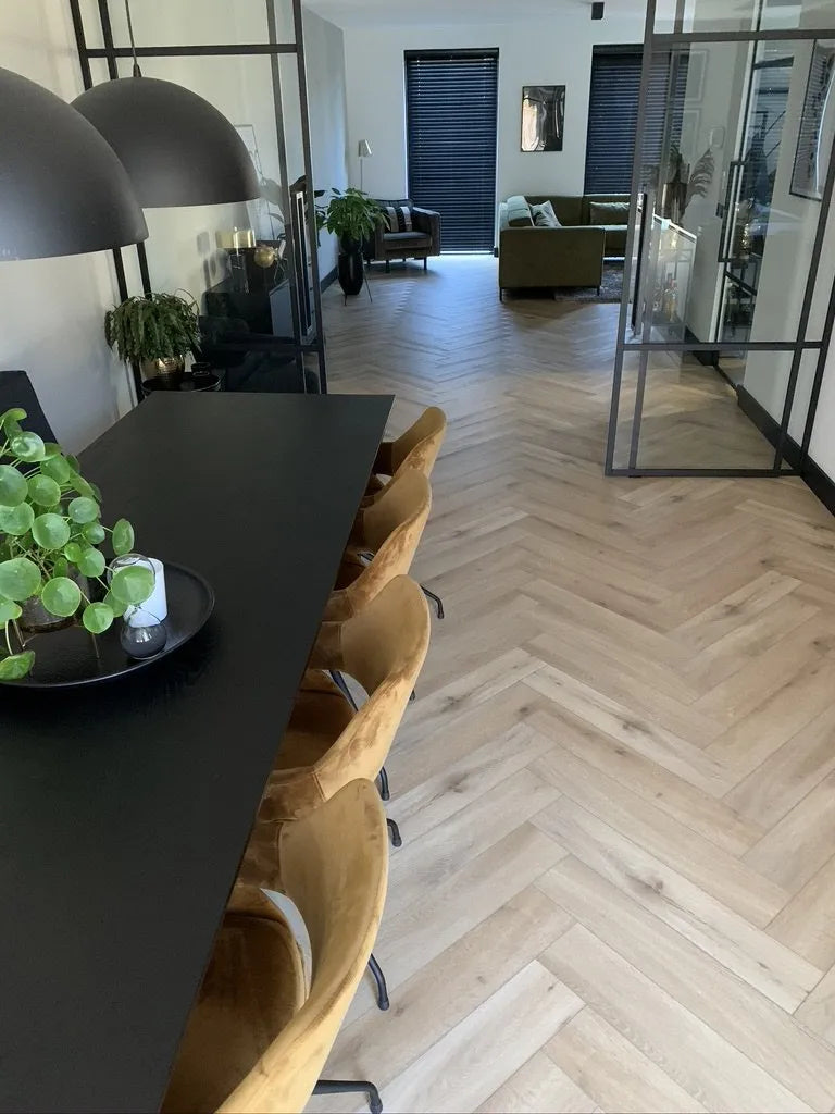 Callisto Visgraat 4201 (dryback) Natural Oak Light