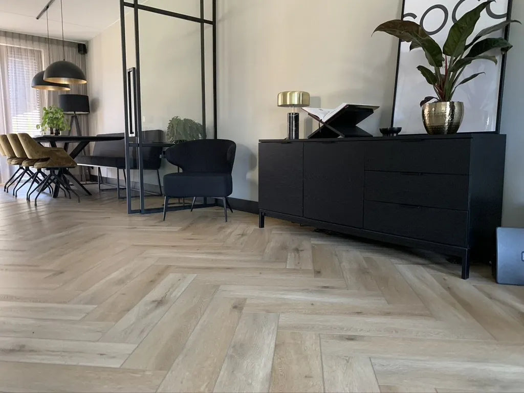 Callisto Visgraat 4201 (dryback) Natural Oak Light