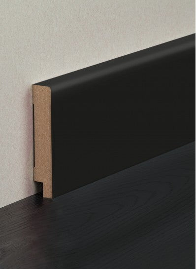 Topline Mat Zwart 100mm hoog